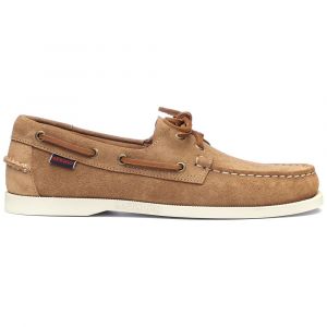 Sebago Docksides Portland Flesh Out suede Homme-46-Cognac