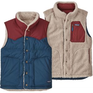 Patagonia Veste réversible rembourrée Bivy sans manches Bleu - Couleur Bleu - Taille L