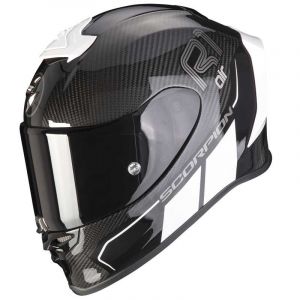 Scorpion Casques intégraux Exo R1 Carbon Air Corpus II Black Neon Red