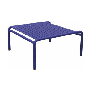 Petite friture Table basse pour extérieur WEEK-END (Bleu - Aluminium verni par poudre epoxy)