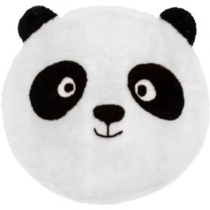 Atmosphera Tapis panda diam&egrave;tre 100cm rond