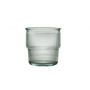 Table passion Verre stri&eacute;s 30 cl empilable (lot de 6) Vidrios san miguel