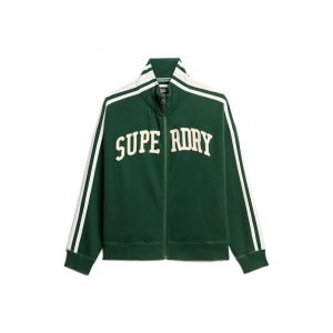 Superdry Veste de survêtement zippée à motif appliqué femme Athletic Essentials