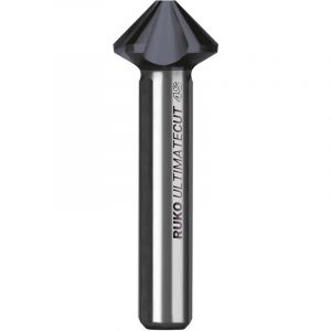 RUKO Ultimatecut Fraise conique à chanfreiner et à ébavurer 4S hss RUnaTEC din 355 90° ø 16,5 mm - 102879P