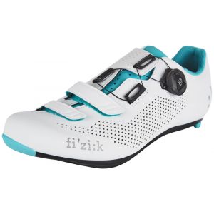 Image de Fizik R4B Donna - Chaussures v&eacute;lo de route Femme - blanc/turquoi 39 Chaussures v&eacute;lo de route