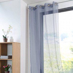 Voilage (135 x 260 cm) Monna Bleu denim