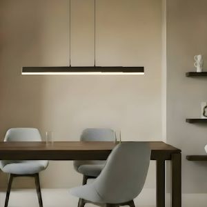 LED Suspension &agrave; intensit&eacute; variable 'Torven' en m&eacute;tal pour salon & salle &agrave; manger