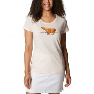 Columbia Daisy Days SS Graphic Tee - T-shirt femme Peach Quartz M