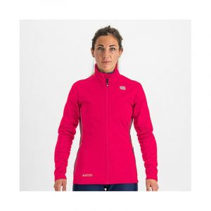 Sportful Squadra Jacket - Veste ski de fond femme Raspberry Red Wine S