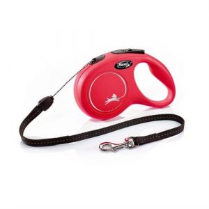 Laisse New Classic S Cord 8 m red Fle i CL10C8251R20
