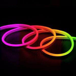 Efectoled - Ruban led Néon Dimmable 220V rgb Semi-Circulaire 180 11W/m Coupe 100cm IP67 Sur mesure 25 m