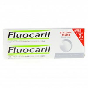 Image de Fluocaril Pâte dentifrice Blancheur (Lot de 2 x 75 ml)