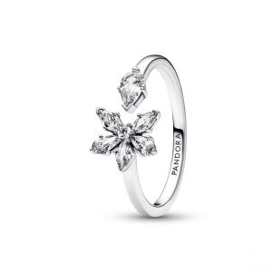 Pandora Bague Ouverte Herbier Scintillant Timeless