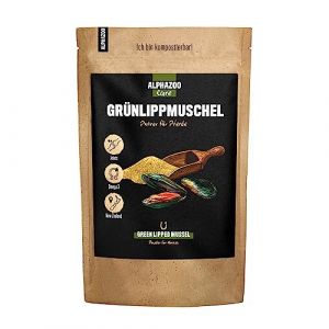 Alphazoo Grünlippmuschel-Pulver für Hunde und Katzen