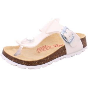 Superfit Fille Fussbettpantoffel, Blanc 1020, 37 EU Large