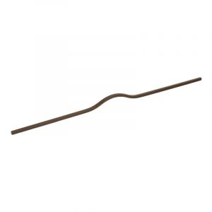 Viefe Poign&eacute;e fer wave ii - D&eacute;cor : Noir - Longueur : 240 mm - fosun