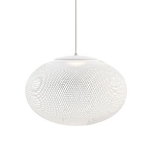 Moooi Suspension NR2 Medium LED / Fibre de verre - Ø 55 cm blanc en matière plastique