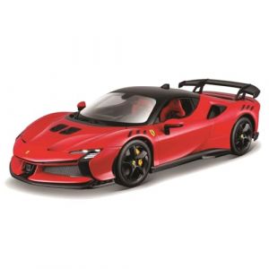 Bburago Ferrari SF90 XX Stradale 1/18 - Voiture De Collection en M&eacute;tal - Mod&egrave;le R&eacute;duit Tr&egrave;s D&eacute;taill&eacute; - Miniature Ferrari Officielle - V&eacute;hicule Collector De La Marque Mythique