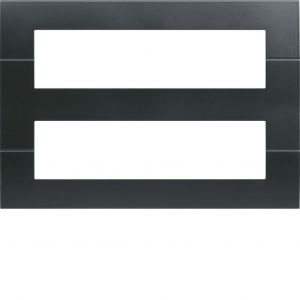 Hager WS416N Systo 16M Plaque Noire