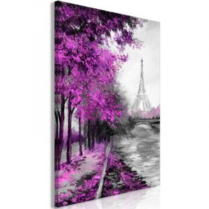 Artgeist Tableau - Paris Channel (1 Part) Vertical Pink - 40x60