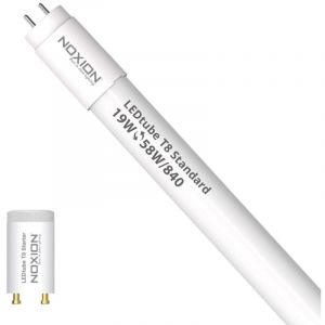 Markenlos Noxion Tube led T8 Avant (EM/Direct 230V) Standard Output 19W 2300lm - 840 Blanc Froid 150cm - Équivalent 58W