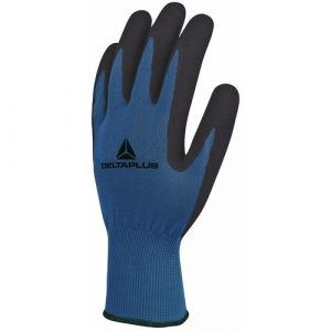 Delta Plus GANT TRICOT POLYESTER - PAUME MOUSSE LATEX - VE631BL0 - Taille gants - T9