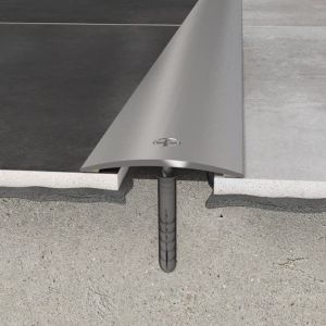 PROVISTON - Barre de seuil - 70 x 6.55 x 1860 mm - Aluminium - Profil de transition - Argent