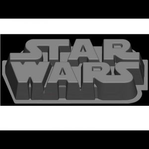Moule à gâteau en silicone Star Wars Logo