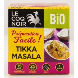Le Coq Noir Pr&eacute;paration facile tikka masala lcn bio 80g