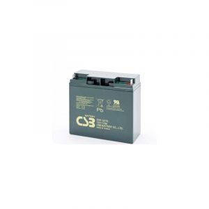 CSB battery Batterie au plomb 12 V 17 Ah EVX 12170 plomb (AGM) (l x h x p) 181 x 167 x 76 mm raccord &agrave; vis M5 r&eacute;sistant aux cycles de charge, sans entretien,
