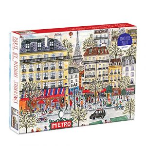 Galison Puzzle 1000 pièces : Paris, Michael Storrings