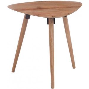 Image de Jolipa Table basse Triangle Met Plac/Bois Nat M