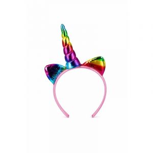 Party Pro Serre-t&ecirc;te licorne enfant multicolore