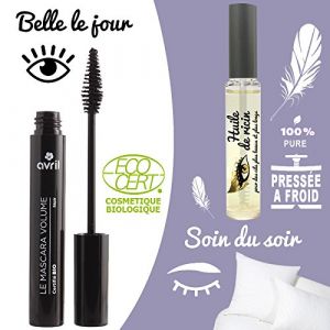 Avril Coffret Le mascara Volume noir et huile de ricin