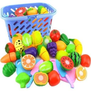 Jeu De Rôle Cuisine - Ensemble De Fruits Et Légumes - Jouet Pour Enfant