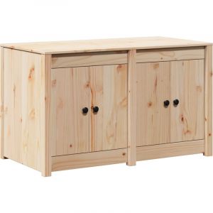 VidaXL Armoire de cuisine ext&eacute;rieure 106x55x64 cm en bois massif de pin