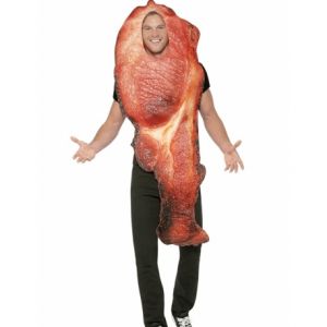 DÉGUISEMENT BACON-TAILLE UNIQUE
