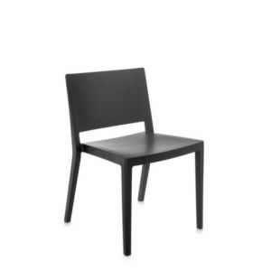 Kartell Chaise Lizz Mat - finition mate - blanc