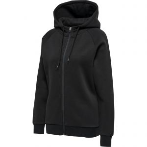 Sweat à capuche zippé - Hummel, pointure Large - ['Noir'] - Taille Large
