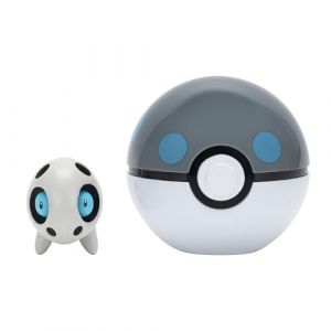 Jazwares Pokémon Galekid et Masse Ball Clip ‘N’ Go Comprend Une Figurine de Combat de 5 cm et Un Accessoire Masse Ball.