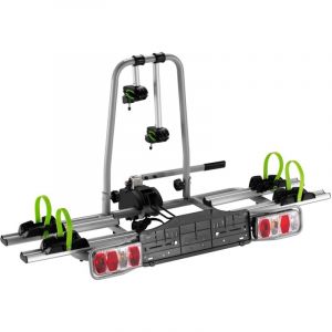 wiltec Porte-vélos sur boule d'attelage pour 2 bicyclettes – Capacité max. 60 kg – Crochet pour boule 2' – ø de roue 22-29' – Pliable,