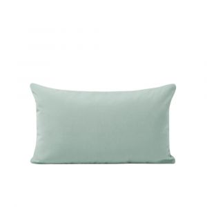Housse de coussin en Velours mat au tissage dense Vert