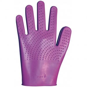 Gants de pansage caoutchouc double grip Kris