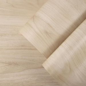 Ambiance Sticker Rouleau Adhésif au Mètre - Autocollants Revêtement Adhésif Cuisine, Meubles et Salle de Bain Bois Chêne Clair - H60 x L30 m