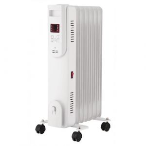Voltman - Radiateur mobile bain d'huile DigiOil 2000W