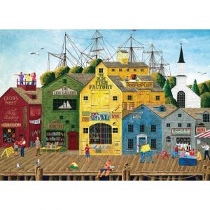 Master pieces Port de pêche - Puzzle 1000 pièces