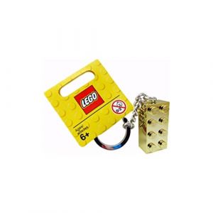 Lego Brique Gold - Porte-Clés Collector