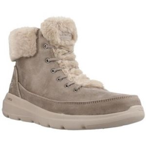 Skechers Femme Glacial Ultra Bottine, Taupe, 36 EU