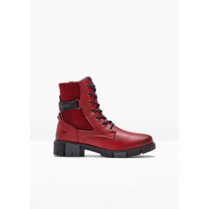 Mustang Boots à lacets - Couleur rouge - Taille 36,40