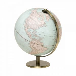 Image de Gentlemen's hardware Globe terrestre lumineux vintage - Multicolore -